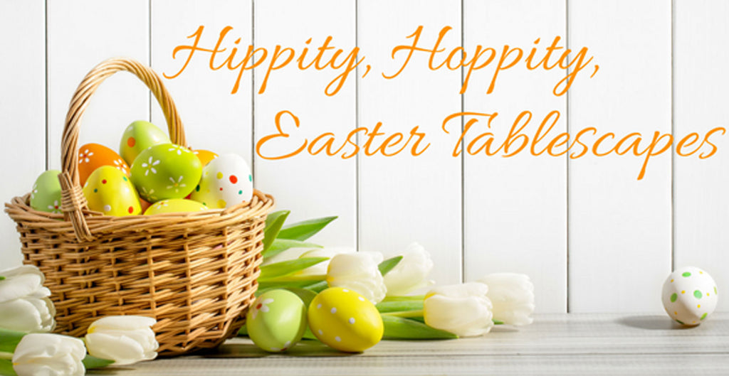 Hippity Hoppity Easter Tablescapes