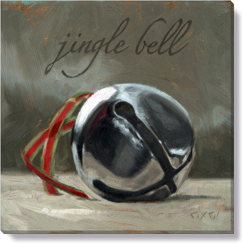 Jingle Bell Giclee Wall Art   