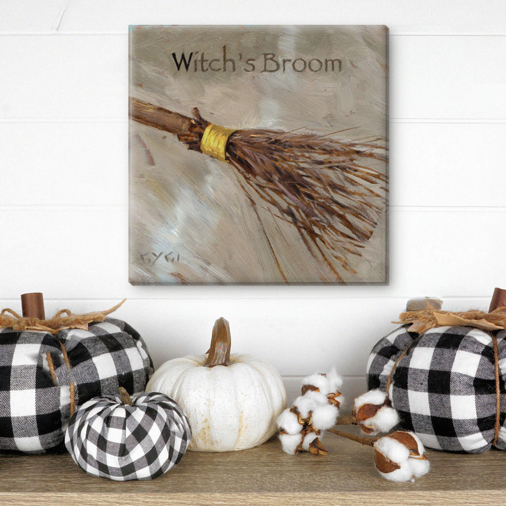 Witch'S Broom Giclee Wall Art 