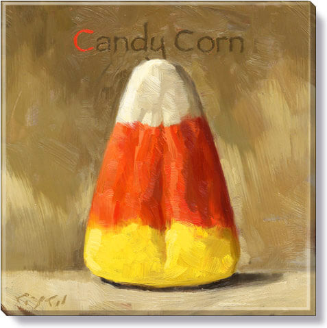 Candy Corn Giclee Wall Art    