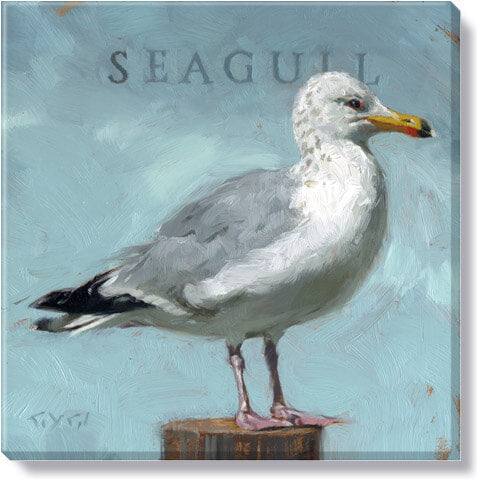 Seagull Giclee Wall Art       