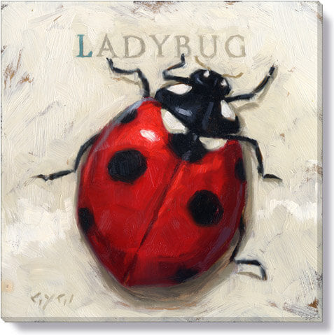 Ladybug Giclee Wall Art       