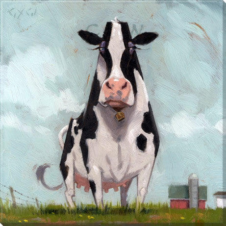 Fanciful Cow Giclee Wall Art  