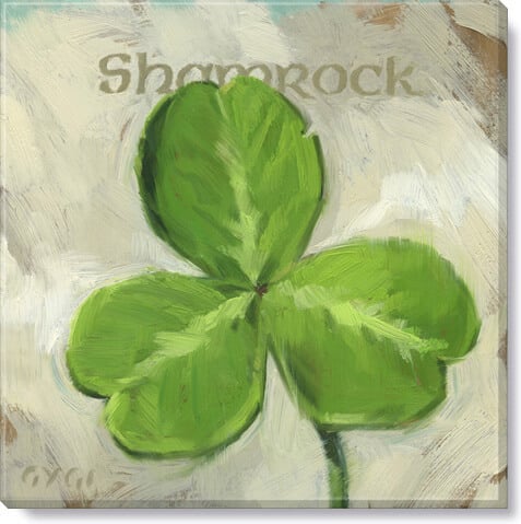 Shamrock Giclee Wall Art      