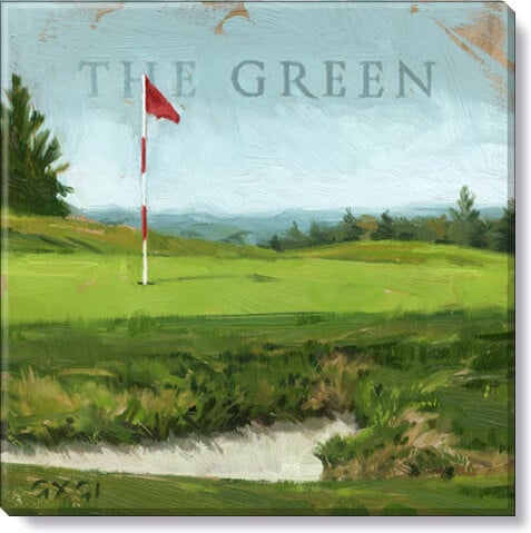 The Green Giclee Wall Art     