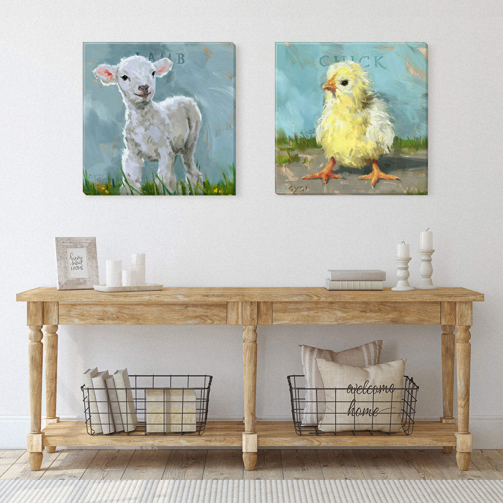 Lamb Giclee Wall Art          