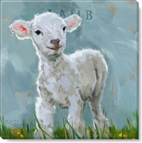 Lamb Giclee Wall Art          