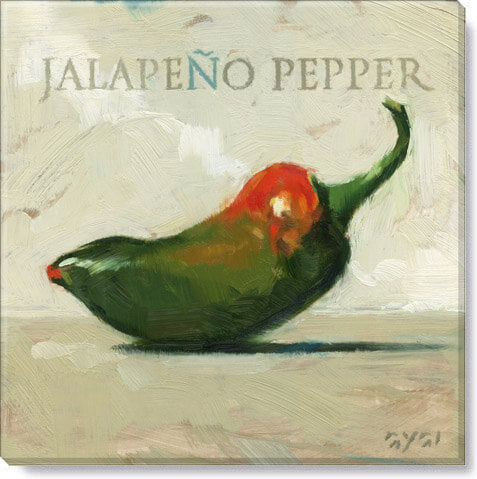 Jalapeno Pepper Giclee Art    
