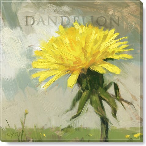 Dandelion Giclee Wall Art     