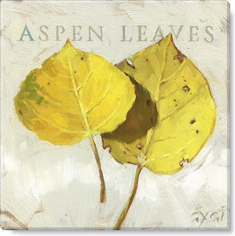 Aspen Leaves Giclee Wall Art  