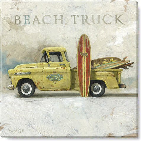 Beach Truck Giclee Wall Art   
