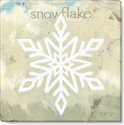 Star Snowflake Giclee Wall Art