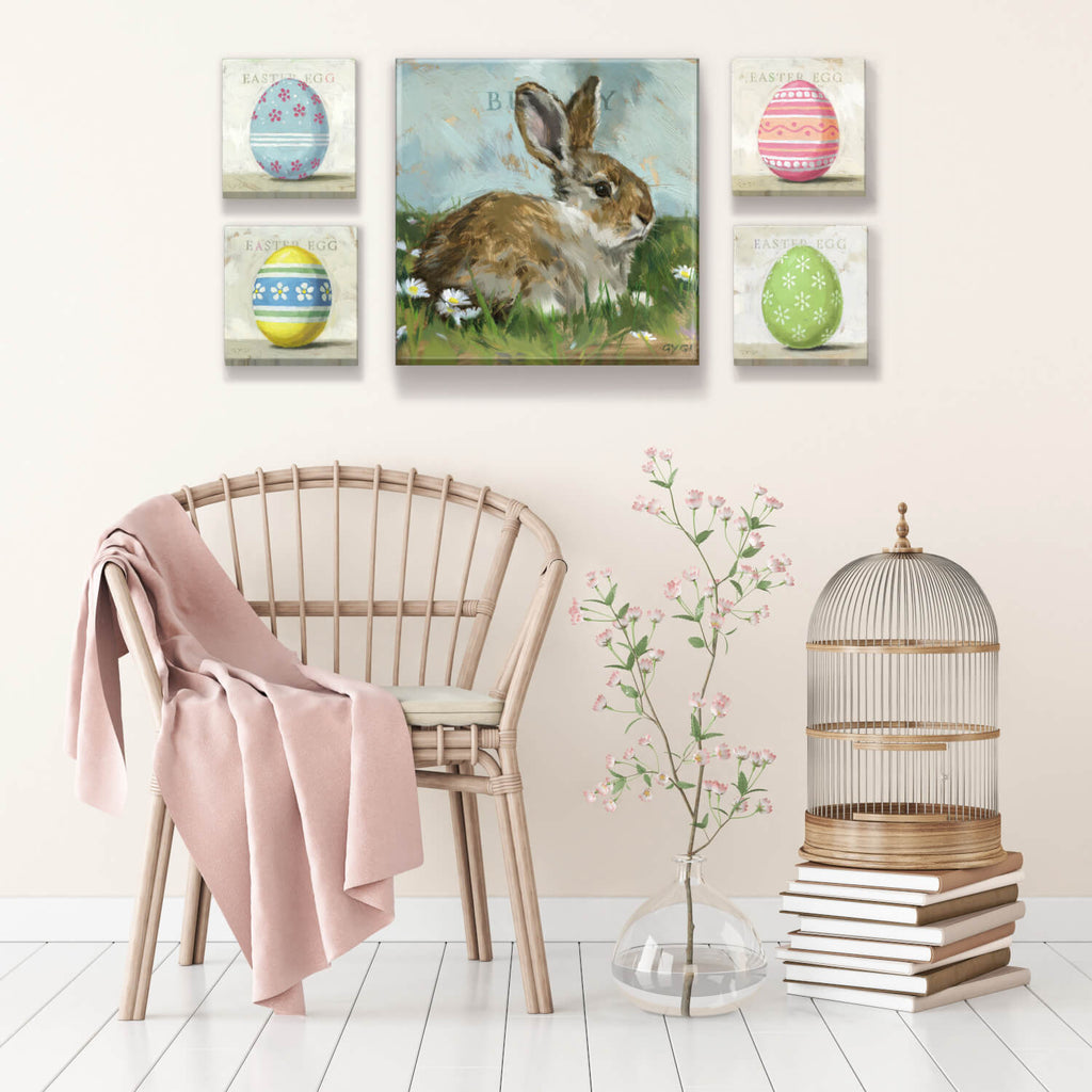 Easter Egg (Pink) Giclee Wall 