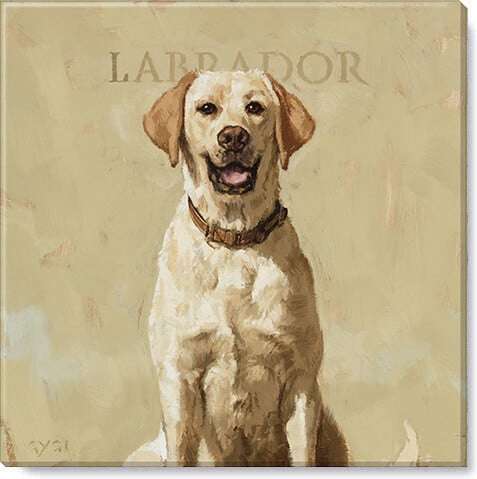 Labrador Giclee Wall Art      