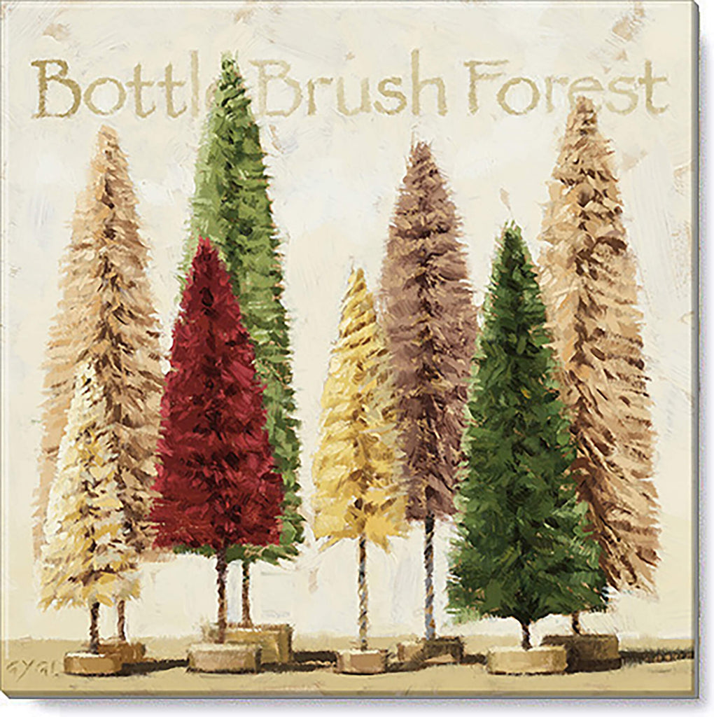 Bottle Brush Forest Giclee Art