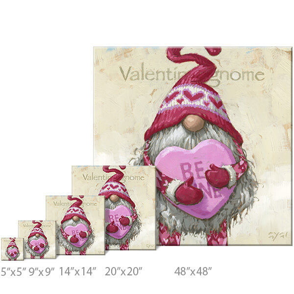 Valentine Gnome Wall Decor    