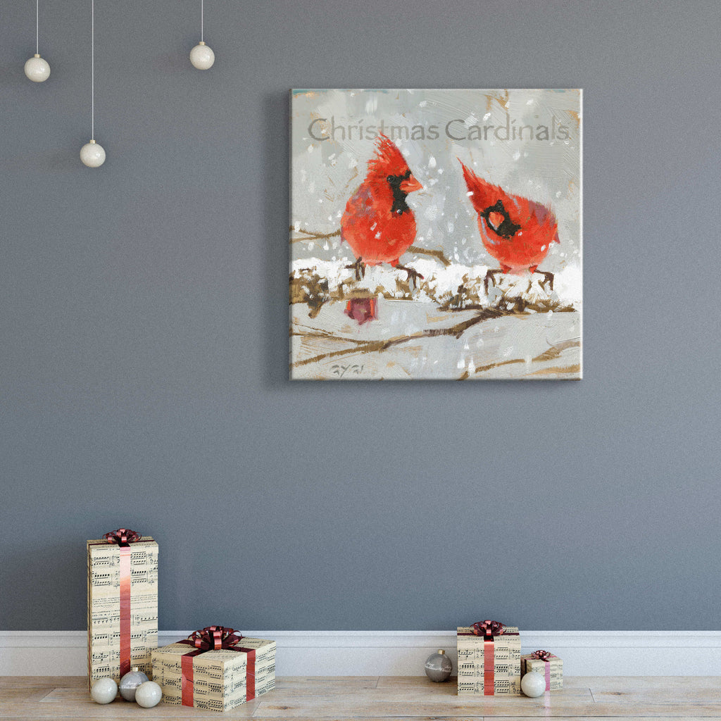 Christmas Cardinals Wall Art  