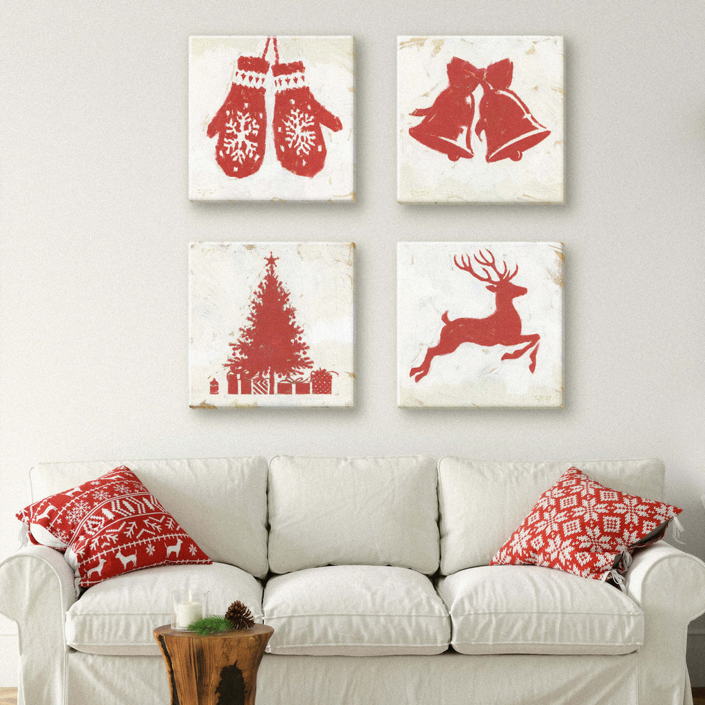 Reindeer Silhouette Wall Art  