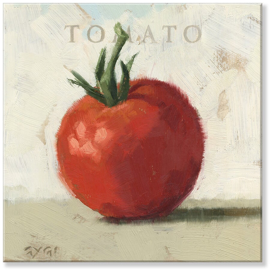 Garden Tomato Canvas Art      