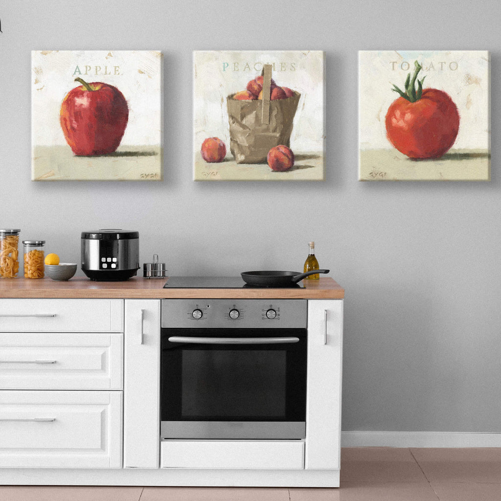 Garden Tomato Canvas Art      