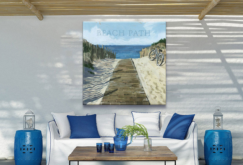 Large Beach Path Print